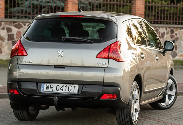 Peugeot 3008 cena 24900 przebieg: 188000, rok produkcji 2011 z Wyrzysk małe 407